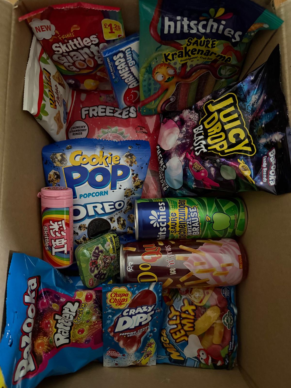 Candy Mystery Boxen XXL mit ca. 25 verschiedenen Produkten