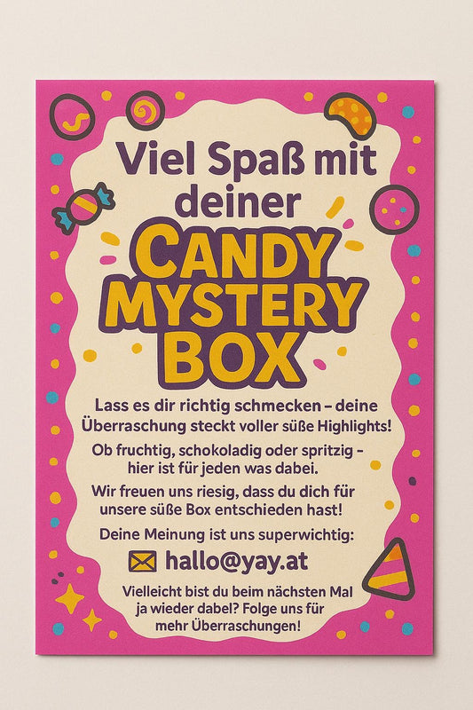 Candy Mystery Boxen L mit ca. 15 verschiedenen Produkten